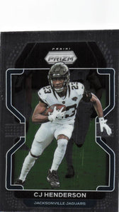 2021 Prizm Football CJ Henderson #18