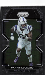 2021 Prizm Football Darius Leonard #27