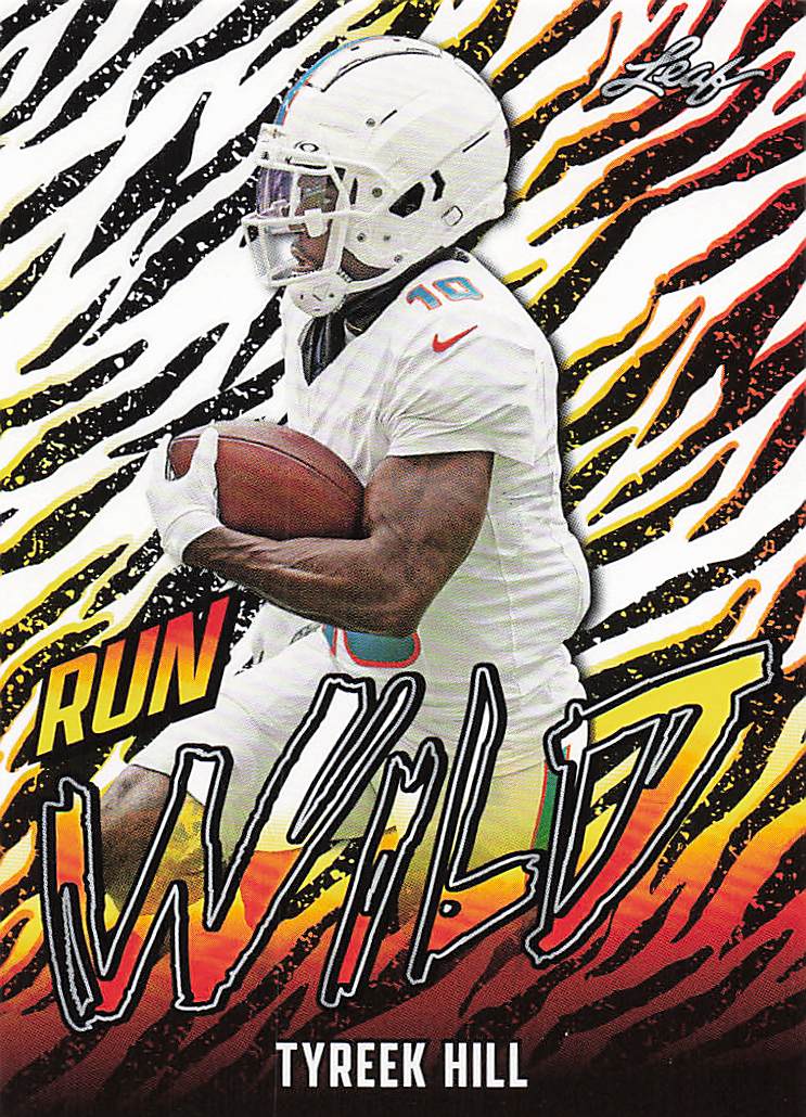 2024 Leaf Run Wild Tyreek Hill #RW-10