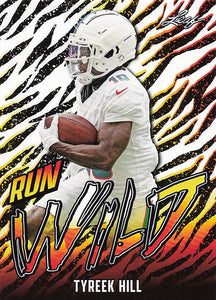 2024 Leaf Run Wild Tyreek Hill #RW-10
