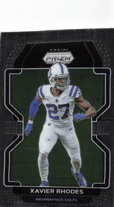 2021 Prizm Football Xavier Rhodes #29