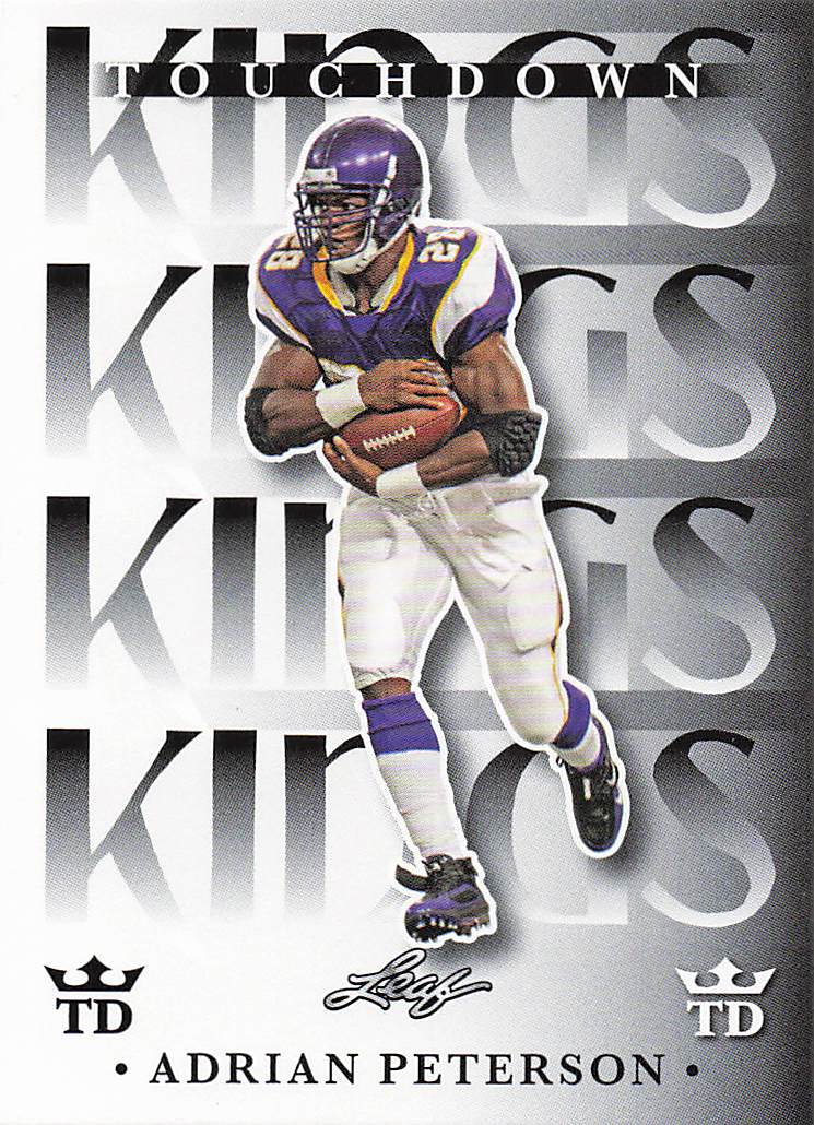2024 Leaf Touchdown Kings Adrian Peterson #TDK-1