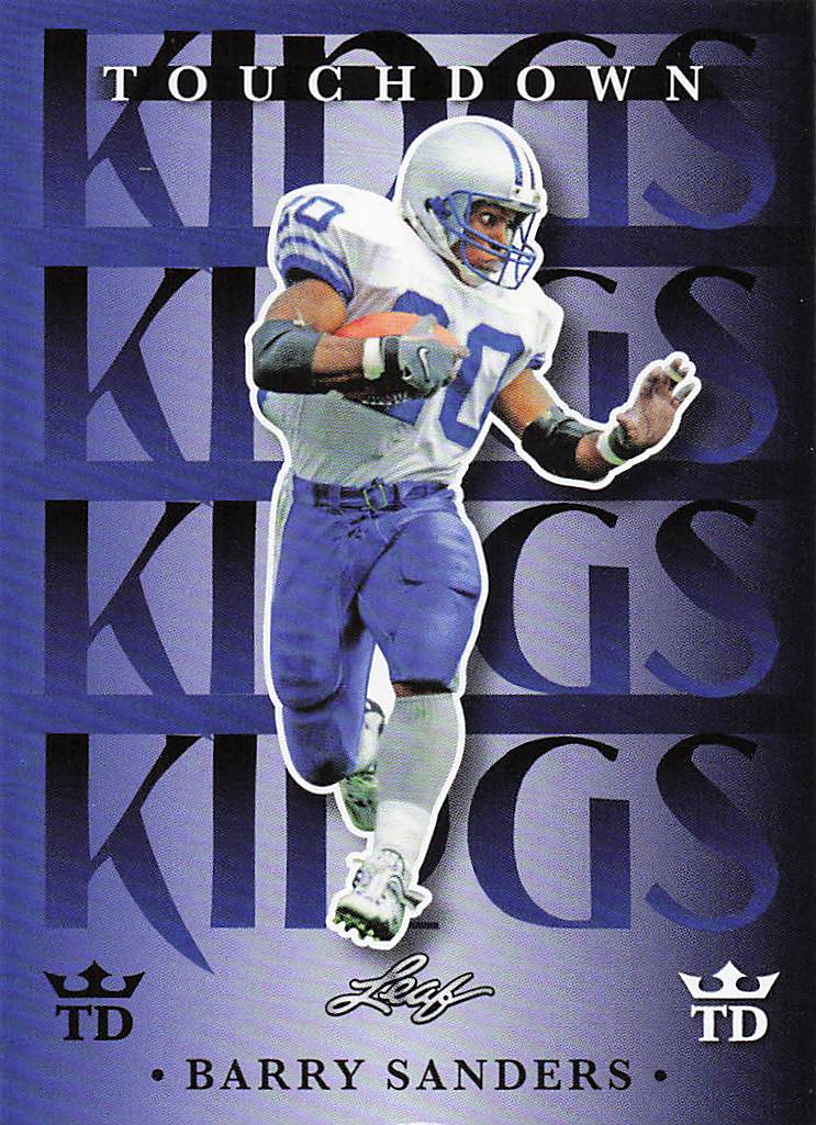 2024 Leaf Touchdown Kings Blue Barry Sanders #TDK-3