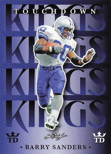 2024 Leaf Touchdown Kings Blue Barry Sanders #TDK-3
