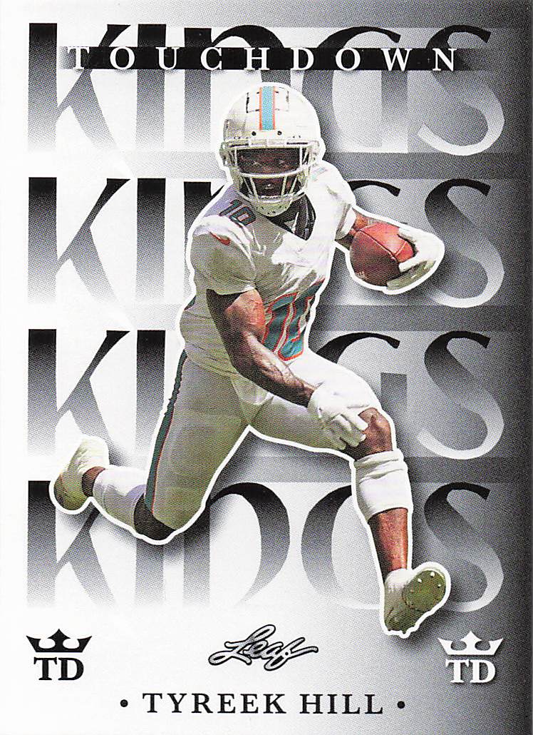 2024 Leaf Touchdown Kings Tyreek Hill #TDK-10