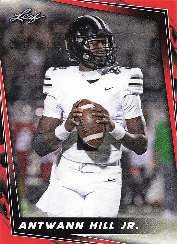 2024 Leaf Red Antwann Hill Jr. #5