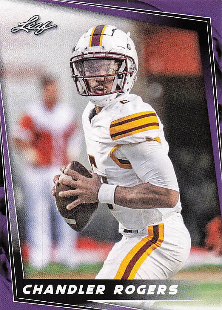 2024 Leaf Blue Chandler Rogers #16