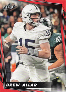 2024 Leaf Red Drew Allar #20