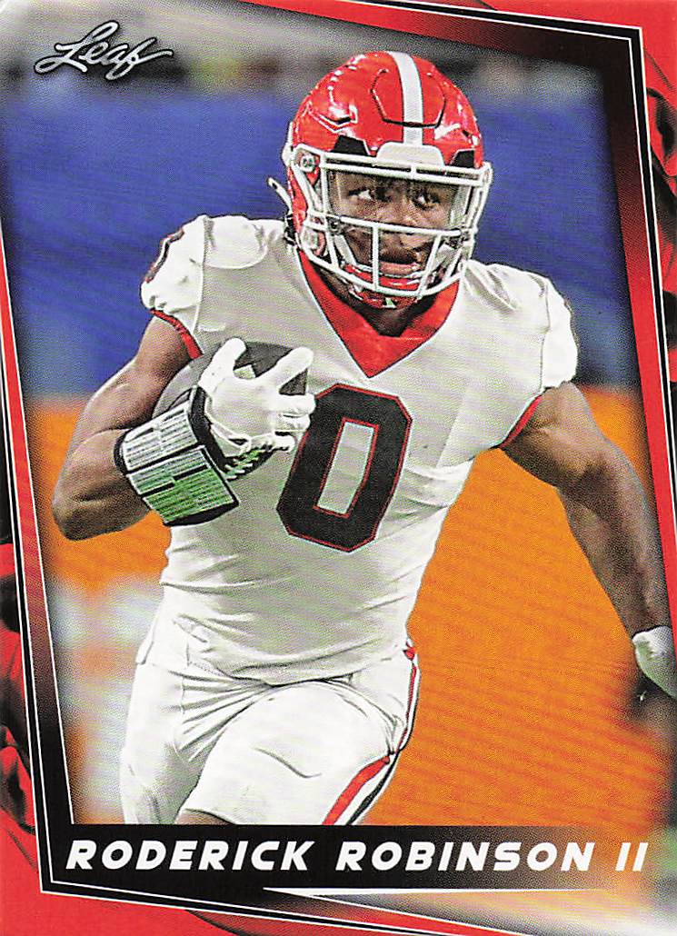 2024 Leaf Red Roderick Robinson II #39