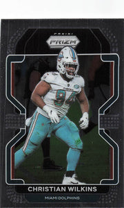 2021 Prizm Football Christian Wilkins #109