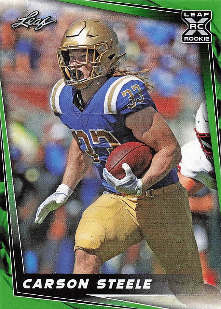 2024 Leaf Green Carson Stelle #48