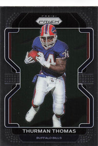 2021 Prizm Football Thurman Thomas #123