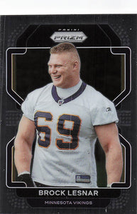 2021 Prizm Football Brock Lesnar #134