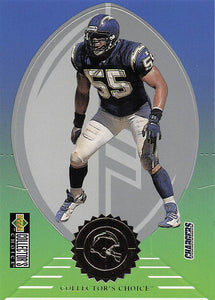1997 Upper Deck Collector's Choice Mini Standees Junior Seau #ST8