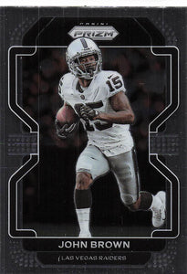 2021 Prizm Football John Brown #177