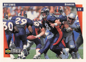 1997 Upper Deck Collector's Choice Jeff Lewis #417