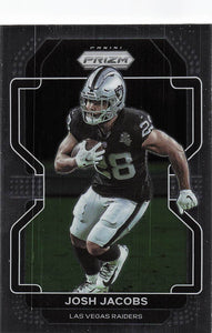 2021 Prizm Football Josh Jacobs #180
