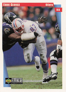 1997 Upper Deck Collector's Choice Eddie George #495