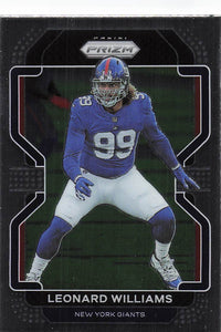 2021 Prizm Football Leonard Williams #233