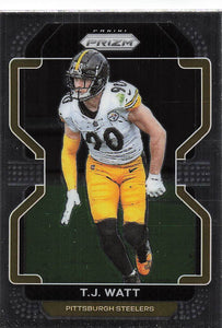 2021 Prizm Football T.J. Watt #255
