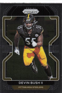 2021 Prizm Football Devin Bush II #257