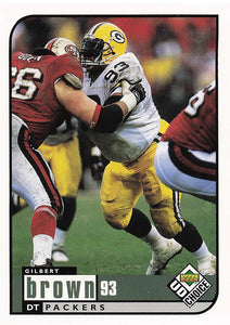 1998 Upper Deck UD Choice Gilbert Brown #65