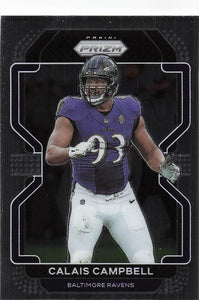 2021 Prizm Football Calais Campbell #284