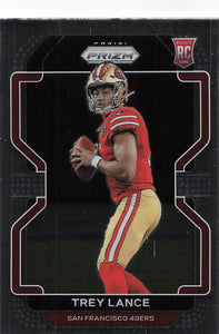 2021 Prizm Football Trey Lance #333 RC