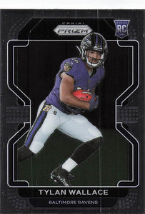 2021 Prizm Football Tylan Wallace #356 RC