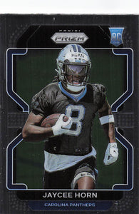 2021 Prizm Football Jaycee Horn #373 RC