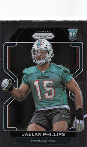 2021 Prizm Football Jaelan Phillips #377 RC