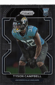 2021 Prizm Football Tyson Campbell #384 RC