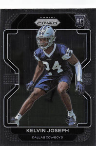 2021 Prizm Football Kelvin Joseph #385 RC