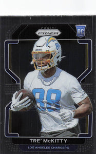 2021 Prizm Football Tre' McKitty #416 RC