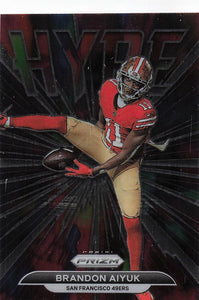 2021 Prizm Football Hype Brandon Aiyuk #H-8