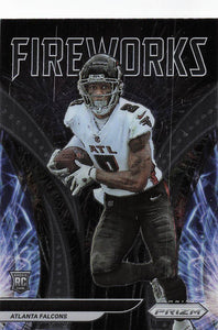2021 Prizm Football Fireworks Kyle Pitts #F-13 RC