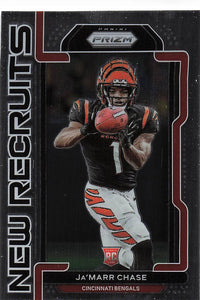 2021 Prizm Football New Recruits Ja'Marr Chase #NR-7 RC