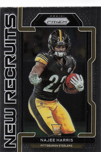 2021 Prizm Football New Recruits Najee Harris #NR-8 RC