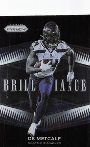 2021 Prizm Football Brilliance DK Metcalf #B-16
