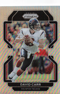 2021 Prizm Football Silver Prizm David Carr #41