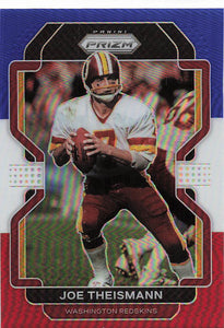 2021 Prizm Football Green Prizm Red White Blue Joe Theismann #217
