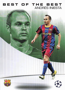 2024-25 Topps UEFA Club Competitions Best of the Best Andres Iniesta #BOTB-5