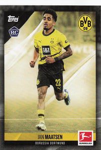 2023-24 TOPPS Stars of the Season Bundesliga Ian Maatsen RC
