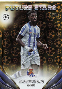 2023-24 Topps UEFA Club Competitions Gold Starball Foil Mohamed-Ali Cho #155