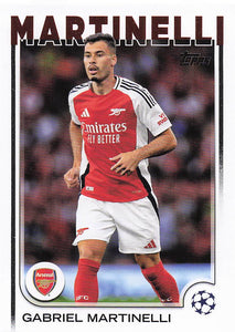2024-25 Topps UEFA Club Competitions Gabriel Martinelli #5