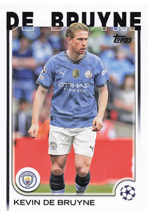 2024-25 Topps UEFA Club Competitions Kevin De Bruyne #17