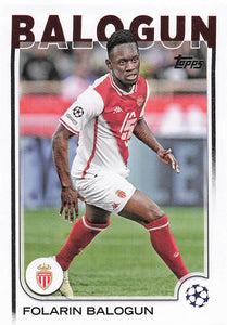 2024-25 Topps UEFA Club Competitions Folarin Balogun #21