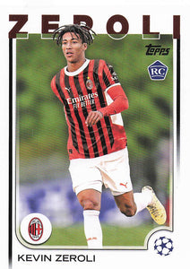 2024-25 Topps UEFA Club Competitions Kevin Zeroli #34 RC