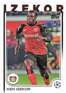 2024-25 Topps UEFA Club Competitions Ken Izekor #75 RC