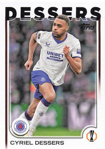 2024-25 Topps UEFA Club Competitions Cyriel Dessers #80